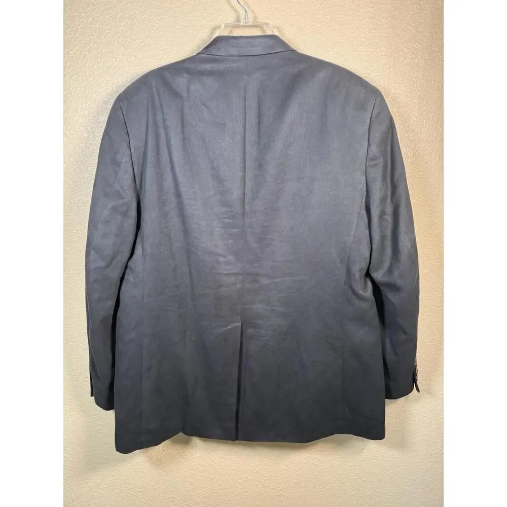 Lauren Ralph Lauren Men’s  Sz‎ 44R Black Polyester  Paisley Lined Jacket